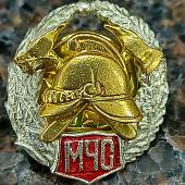 Знак фрачный Пожарный МЧС на пимсе (2302042) - ВОЕНТОРГ ТЫЛОВИК