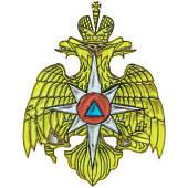 Наклейка металлизированная МЧС России 40х30 (4420078) - ВОЕНТОРГ ТЫЛОВИК