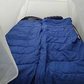 Мешок спальный ( спальник ) TAC Alpinist 280 +15° -8° 220х75 синий (3307065) - ВОЕНТОРГ ТЫЛОВИК