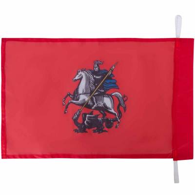 Флаг Герб Москвы ( Георгий Победоносец ) 30х40 (4703993) - HAKKI.RU