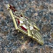 Знак нагрудный ( ромб ) За стрельбу из винтовки и револьвера на обязательных стрелковых соревнованиях РККА 2 степени закрутка (2305998) - ВОЕНТОРГ ТЫЛОВИК