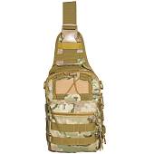 Сумка-органайзер TAC через плечо тактическая MOLLE камуфлированная camo-multi (3310993) - ВОЕНТОРГ ТЫЛОВИК