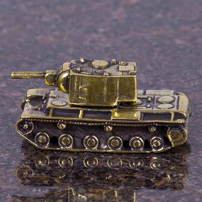 Модель танка КВ-2 60х29х26 мм (4901026) - HAKKI.RU