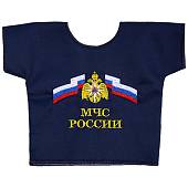 Рубашка ( чехол ) сувенирная МЧС на бутылку темно-синяя (4405019) - ВОЕНТОРГ ТЫЛОВИК