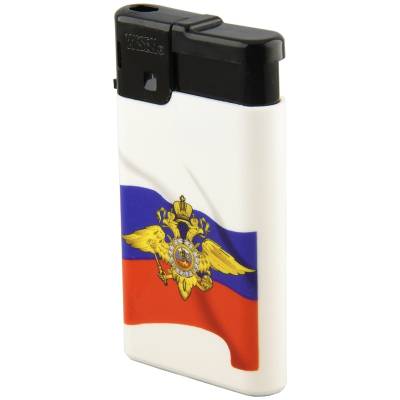 Зажигалка газовая с символикой МВД России (4403114) - HAKKI.RU