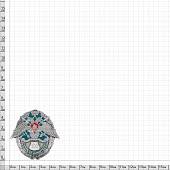 Знак нагрудный За 100 выходов на границу закрутка (2301853) - ВОЕНТОРГ ТЫЛОВИК