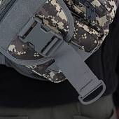 Сумка-органайзер TAC на плечо тактическая MOLLE цифра белая (3310181) - ВОЕНТОРГ ТЫЛОВИК