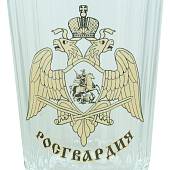 Стакан граненый с символикой Росгвардия России (4609129) - ВОЕНТОРГ ТЫЛОВИК