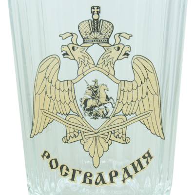 Стакан граненый с символикой Росгвардия России (4609129) - HAKKI.RU