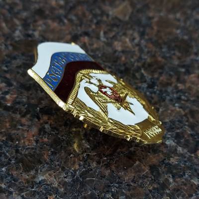Знак нагрудный ФСВНГ ( Росгвардия ) России закрутка (2301532) - HAKKI.RU