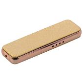 Зажигалка Lighter электронная с зарядкой от USB золотистая (4403310) - ВОЕНТОРГ ТЫЛОВИК