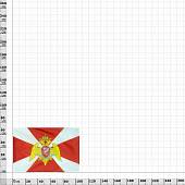 Флаг Федеральной службы войск национальной гвардии Российской Федерации 70х105 (4702051) - ВОЕНТОРГ ТЫЛОВИК