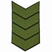 Знак - годичка ( нашивка шеврон ) нарукавный за выслугу лет ( по годам службы ) 20 лет полевой вышитый (2508095) - ВОЕНТОРГ ТЫЛОВИК
