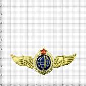 Знак нагрудный Классность ВКС 3 класс закрутка (2301186) - ВОЕНТОРГ ТЫЛОВИК