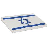 Нашивка ( шеврон патч patch ) тактическая флаг ISRAEL ИЗРАИЛЬ 3D PVC ( пластизоль ) на липучке 8х5 белая (2504128) - ВОЕНТОРГ ТЫЛОВИК