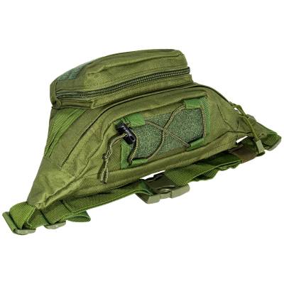 Сумка TAC поясная тактическая MОLLE оливковая (3310838) - HAKKI.RU
