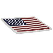 Нашивка ( шеврон патч patch ) тактическая флаг USA США 3D PVC ( пластизоль ) на липучке 8,5х5 белая (2504129) - ВОЕНТОРГ ТЫЛОВИК