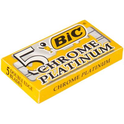 Лезвие для бритья BIC Chrome Platinum 5  штук (3502004) - HAKKI.RU