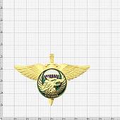 Знак нагрудный Спецназ ВДВ России / Волк закрутка (2301182) - ВОЕНТОРГ ТЫЛОВИК