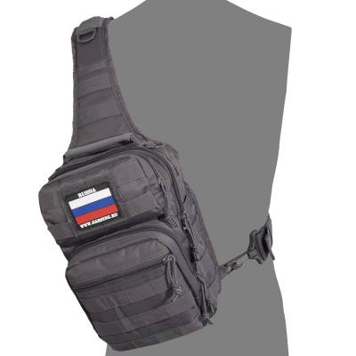 Рюкзак ( сумка ) GARSING ( ГАРСИНГ ) тактический однолямочный GSG-29 серый (3306118) - HAKKI.RU