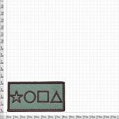 Нашивка ( шеврон патч patch ) тактическая ОПА вышитая на липучке 8х4 оливковая (2509012) - ВОЕНТОРГ ТЫЛОВИК