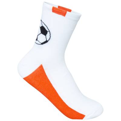 Носки SANTA SOCKS подростковые Мяч футбольный белые (1217059) - HAKKI.RU