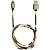 Кабель ( провод ) для зарядки телефона USB / Micro камуфлированный зеленый (4002001) - HAKKI