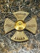 Знак нагрудный ( крест ) Родина мужество честь слава закрутка черненый (2301908) - ВОЕНТОРГ ТЫЛОВИК