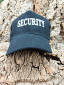 Бейсболка SECURITY вышитая черная (1401052) - ВОЕНТОРГ ТЫЛОВИК