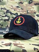 Бейсболка МОРСКАЯ ПЕХОТА ВМФ РОССИИ черная (1401229) - ВОЕНТОРГ ТЫЛОВИК