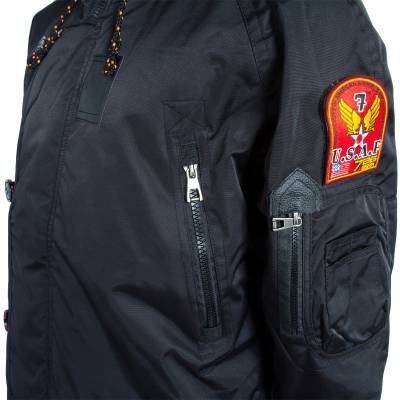 Куртка 726 GEAR Аляска North Alaska зимняя черная (1105022) - HAKKI.RU