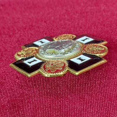 Знак нагрудный ( крест ) Император Петр I / Россия (2301892) - HAKKI.RU