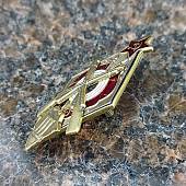 Знак нагрудный ( ромб ) За стрельбу из винтовки на стрелковых соревнованиях РККА 3 степени закрутка (2305096) - ВОЕНТОРГ ТЫЛОВИК