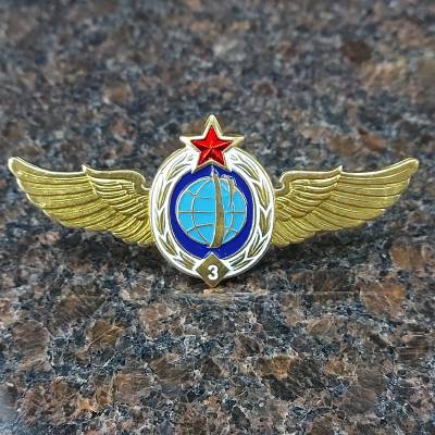 Знак нагрудный Классность ВКС 3 класс закрутка (2301186) - HAKKI.RU