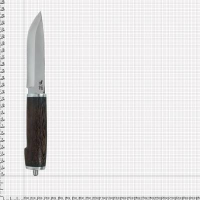 Нож туристический САРО ( SARO ) Финский AUS6 в чехле (3917135) - HAKKI.RU