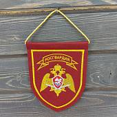 Вымпел с символикой ФСВНГ ( Росгвардия ) России вышитый средний 15х20 бордовый (4503087) - ВОЕНТОРГ ТЫЛОВИК
