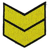 Знак - годичка ( нашивка шеврон ) нарукавный за выслугу лет ( по годам службы ) 10 лет вышитый (2508035) - ВОЕНТОРГ ТЫЛОВИК