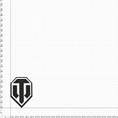 Наклейка на авто виниловая World of Tanks  эмблема ТР-2 14х10 черная (12017406) - ВОЕНТОРГ ТЫЛОВИК