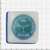 Набор подарочный полотенце 40х70 синее и мыло ручной работы с символикой ВДВ России (4804065) - ВОЕНТОРГ ТЫЛОВИК