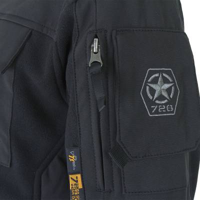 Куртка 726 GEAR тактическая демисезонная флисовая черная (1105951) - HAKKI.RU