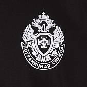 Футболка с символикой Пограничная служба черная (1208068) - ВОЕНТОРГ ТЫЛОВИК