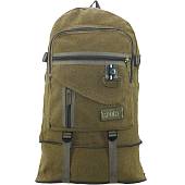 Рюкзак брезентовый Sport 40х32х12 коричневый (3306184) - ВОЕНТОРГ ТЫЛОВИК
