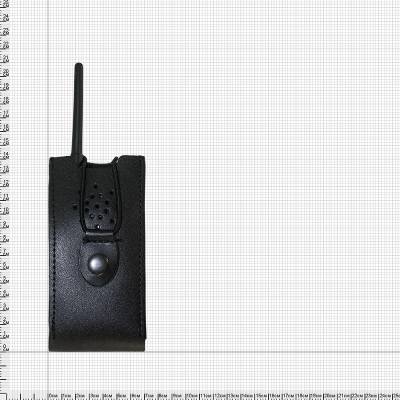 Чехол держатель для радиостанции поясной кожаный черный (3207982) - HAKKI.RU