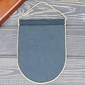 Вымпел с вышивкой ВМФ России малый 15х20 черный (4502071) - ВОЕНТОРГ ТЫЛОВИК