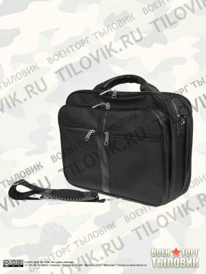 Кейс ( портфель ) Premium мужской Р024 В 37х30х8 черный (3310096) - HAKKI.RU