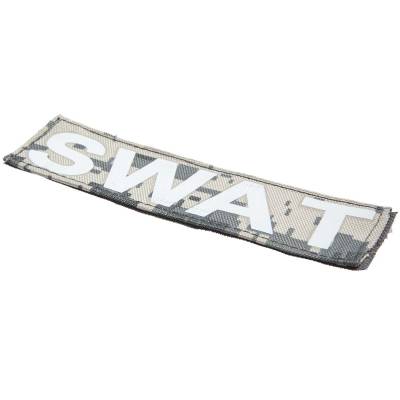Нашивка ( шеврон ) SWAT 15x4 цифра белая (2506003) - HAKKI.RU