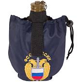 Чехол на флягу ФСО России с вышивкой темно-синий (4405042) - ВОЕНТОРГ ТЫЛОВИК