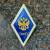 Знак нагрудный ( ромб ) об окончании ТюмГУ закрутка (2301256) - HAKKI.RU