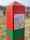 Барельеф ( табличка ) на пограничный столб Герб РОССИИ 20х22 (4419031) - ВОЕНТОРГ ТЫЛОВИК