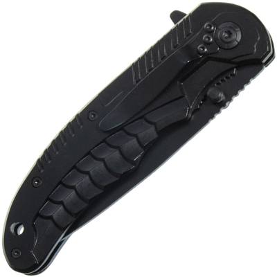 Нож складной BOKER полуавтоматический с клипсой черный (3913092) - HAKKI.RU